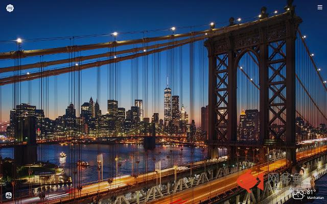 New York City at Night HD Wallpapers New Tab