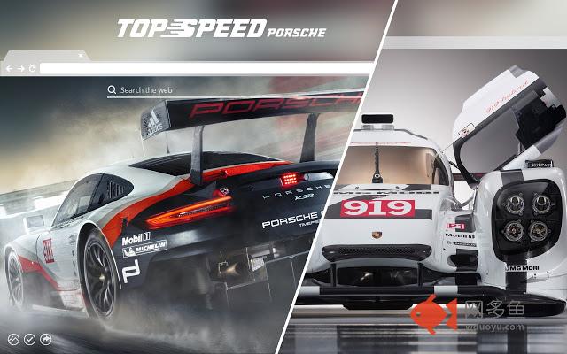 Porsche Super Car HD Wallpapers New Tab Theme