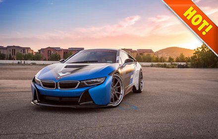 BMW New Tab Themes插件截图