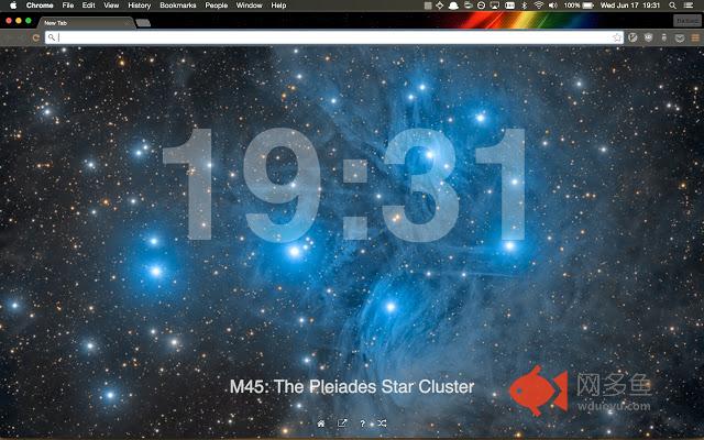 APOD New Tab插件截图