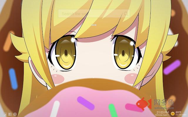 Monogatari New Tab Backgrounds