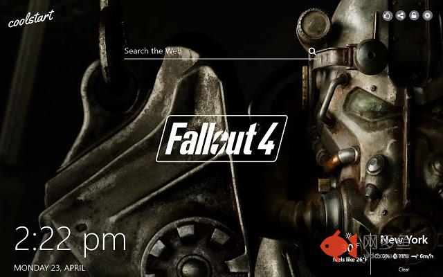 Fallout 4 HD Wallpapers Games New Tab Theme