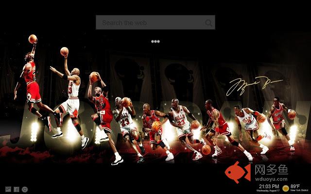 Michael Jordan Wallpaper Hd New Tab Nba Theme