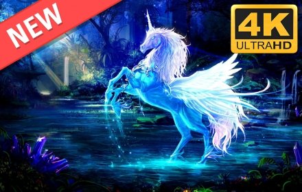 Unicorn HD Wallpapers New Tab Theme插件截图
