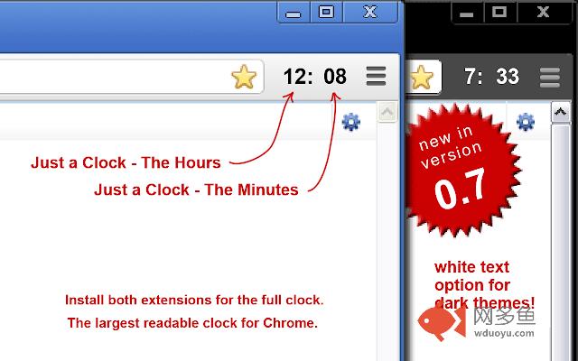 Just a Clock - the Hours