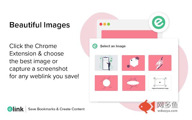 Elink - Save Bookmarks and Create Content 