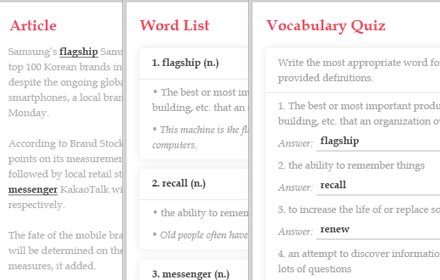 Word Booster Chrome Extension插件截图