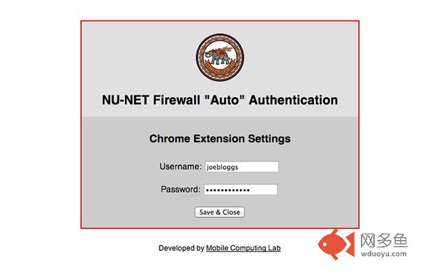 NU-NET Auto Auth插件截图