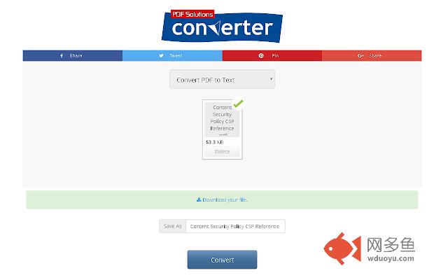 PDF to Text Converter