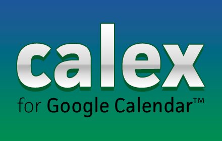 Calex for Google Calendar™插件截图