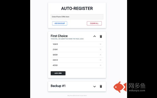 Auto-Register