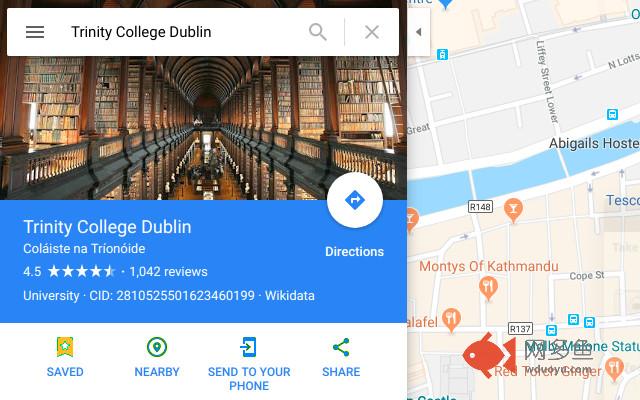 Google Maps CID & Wikidata link