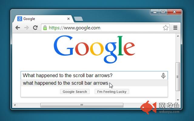 Win7 Scrollbars