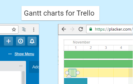 Gantt for Trello | by Placker.com插件截图