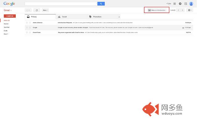 IntroNet for Gmail
