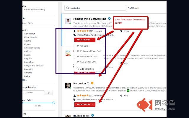Save My Favorite Freelancers