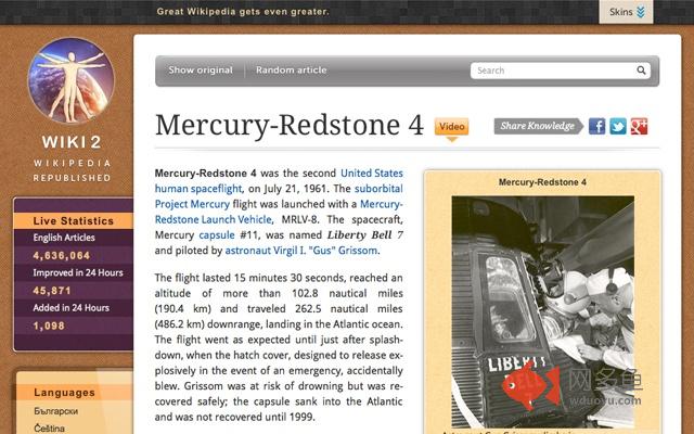 WIKI 2. Wikipedia Republished