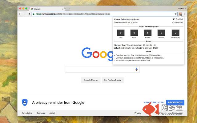Tab Reloader (page auto refresh)