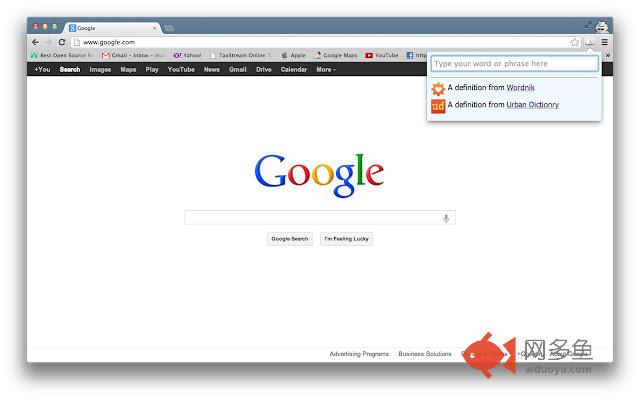 Urban and Normal Dictionary插件截图