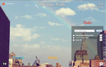 TodayDash插件截图