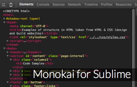 Monokai for Chrome插件截图