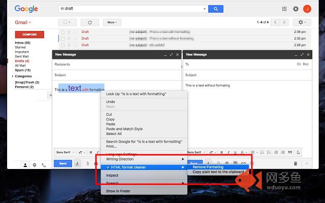 HTML format cleaner