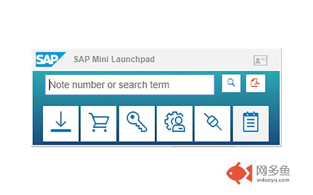 SAP Mini Launchpad
