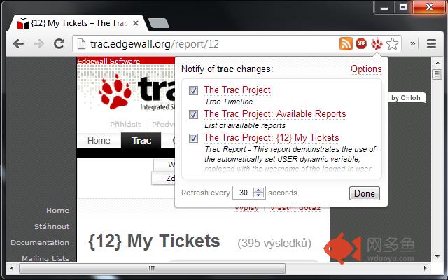 Trac Notifier