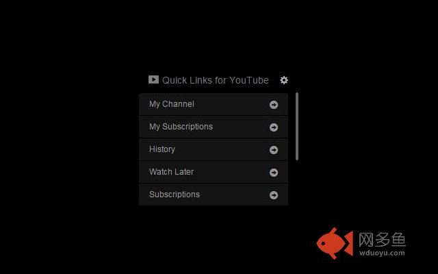 Quick Links for YouTube [FVD]