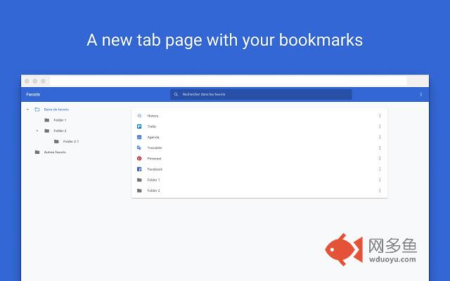 Bookmarks - New Tab Page