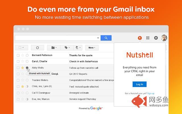 Nutshell CRM for Gmail