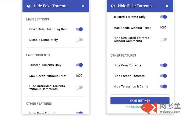 Hide Fake Torrents on TPB
