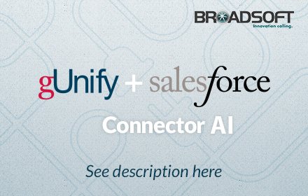 gUnify Salesforce Connector AI插件截图