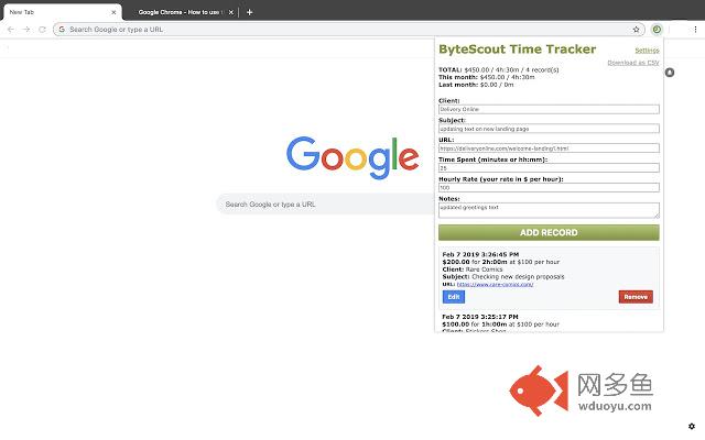ByteScout Time Tracker