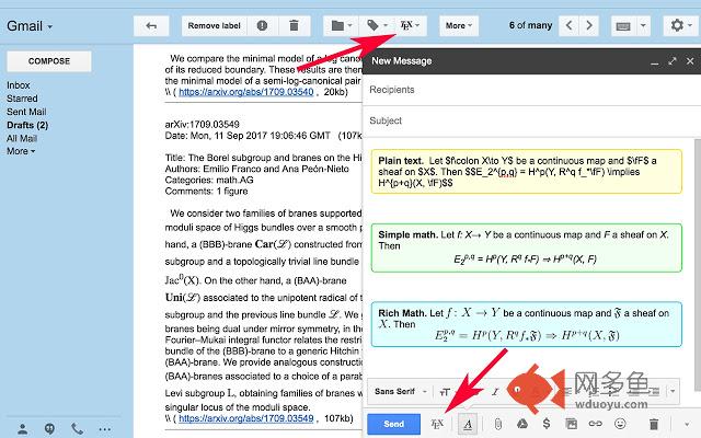 TeX for Gmail & Inbox