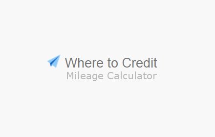 Mileage Calculator by wheretocredit.com插件截图