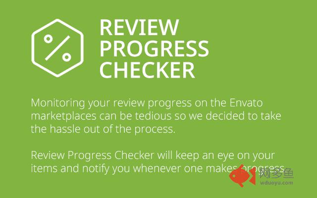 Review Progress Checker