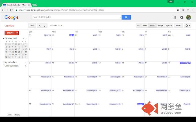 Badíʿ Calendar - Helper for Google Calendar