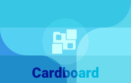 Cardboard - New Tab Page插件截图