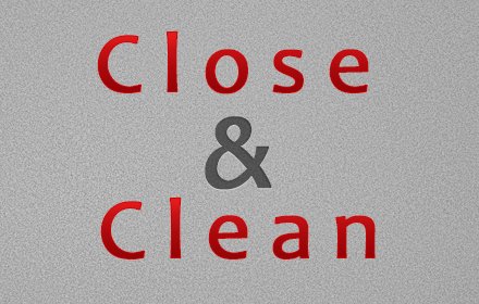 Close & Clean插件截图