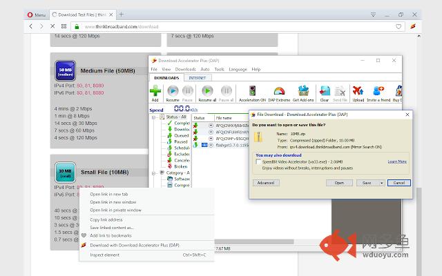 Download with Download Accelerator Plus (DAP)