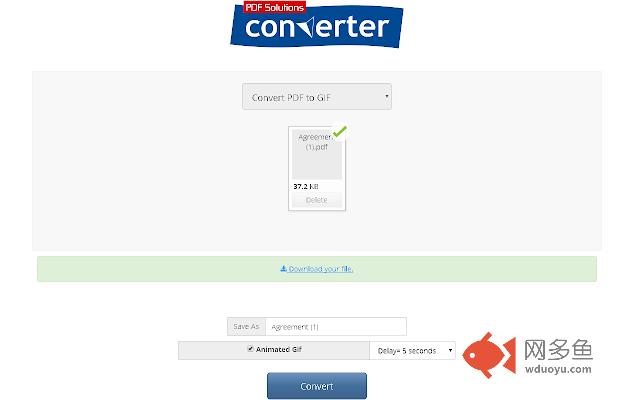 PDF to GIF Converter