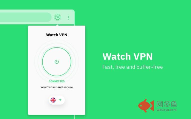 Watch VPN - Fast, free and buffer-free 