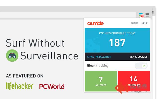 Crumble – Online Privacy, Stop Tracking