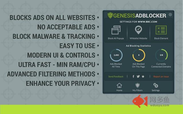 Adblocker Genesis Plus插件截图