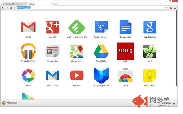 New Tab with Apps