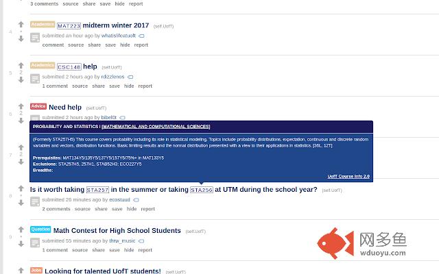 UofT Course Info
