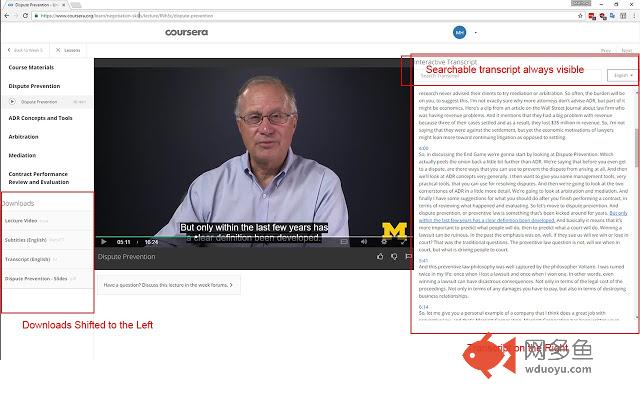 Better Coursera Layout
