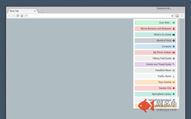 Bookmarks HotList