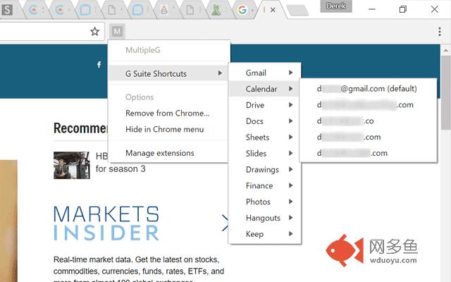 MultipleG - G Suite Shortcuts